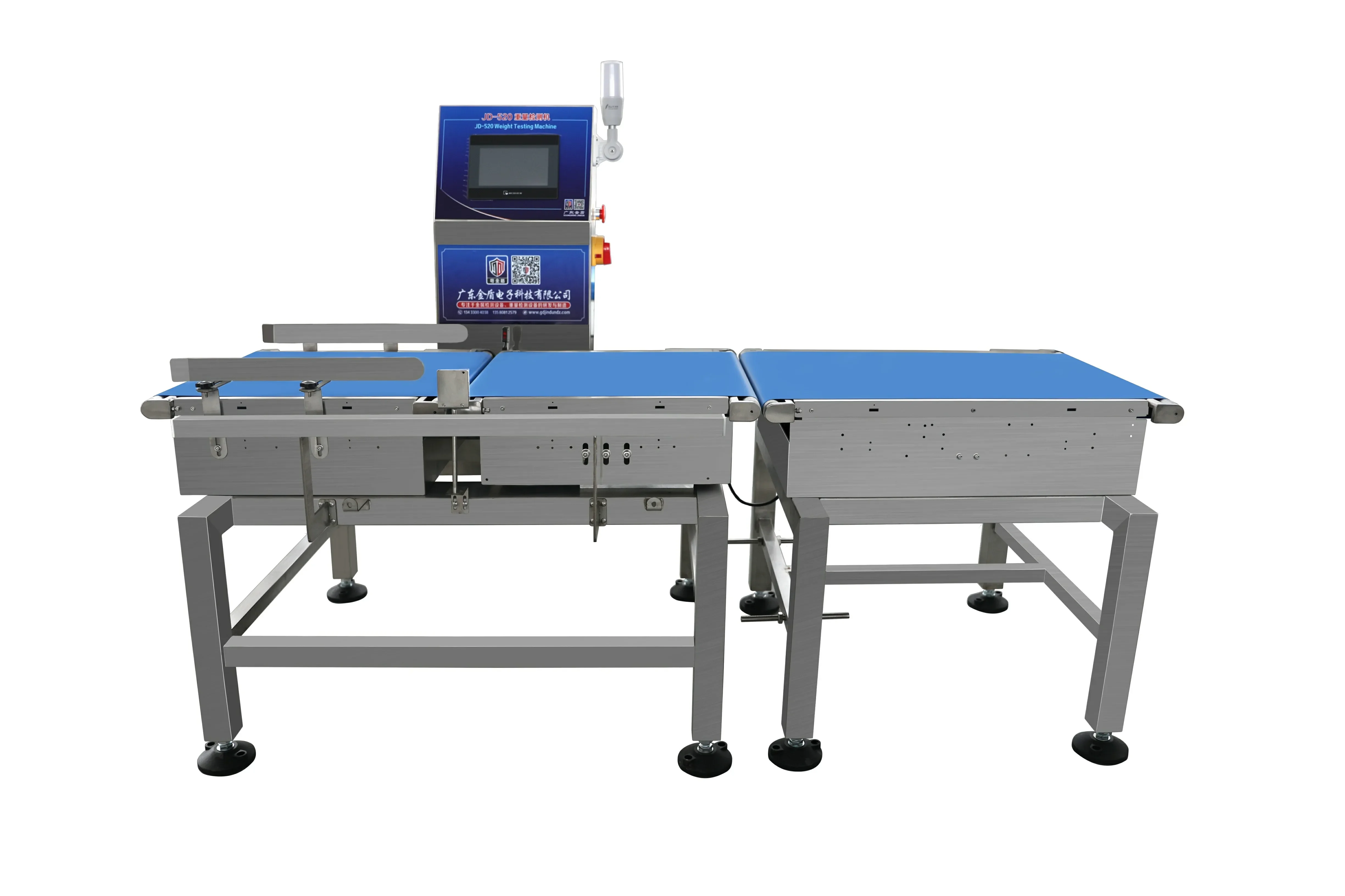 Food Packaging Line Conveyor Carton Box Dynamic Belt Weighing Scale Checkweigher Machine