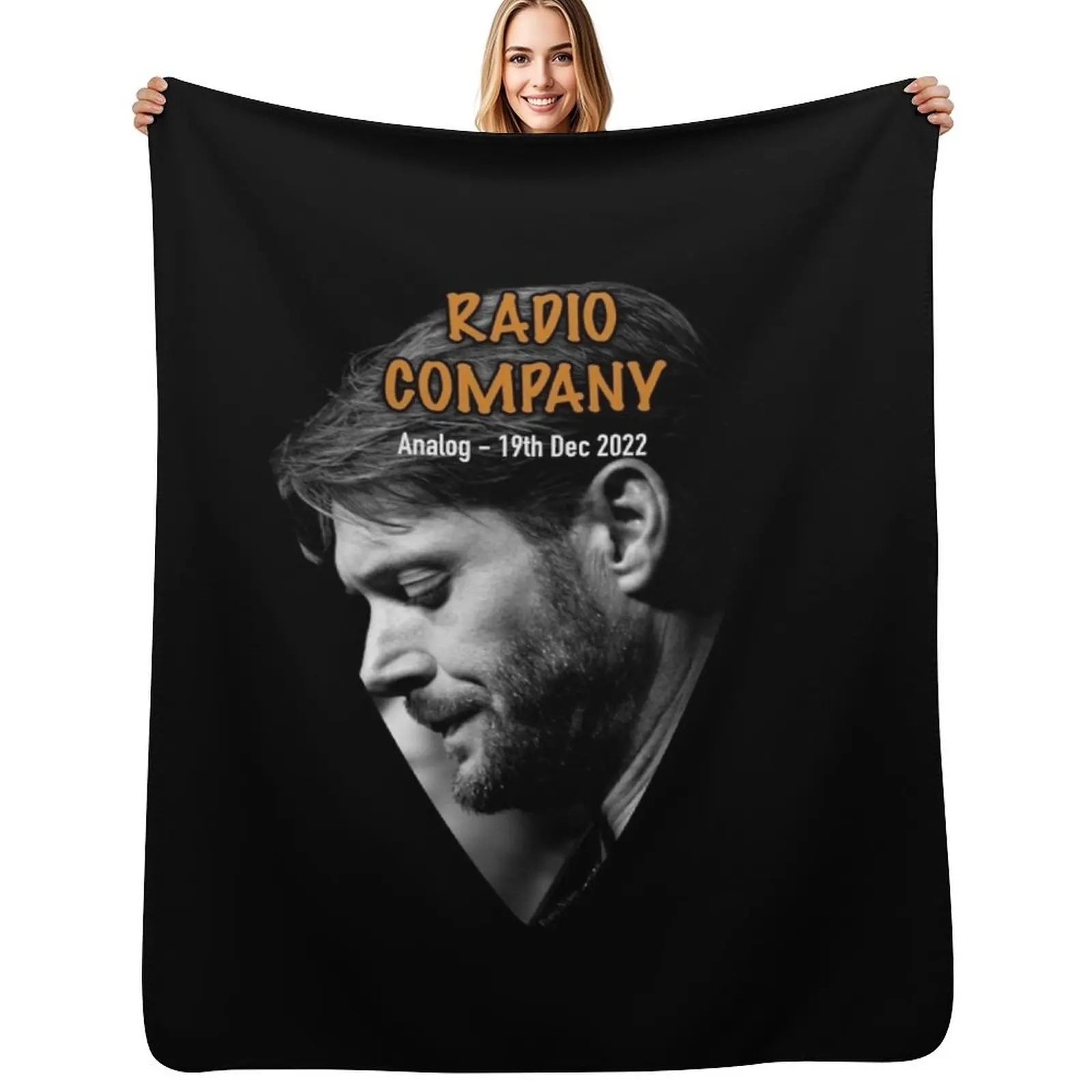 Jensen Radio Company Guitar Pick Throw Blanket Bed linens Single halloween Hair Sofa Throw Bed Fashionable Blankets