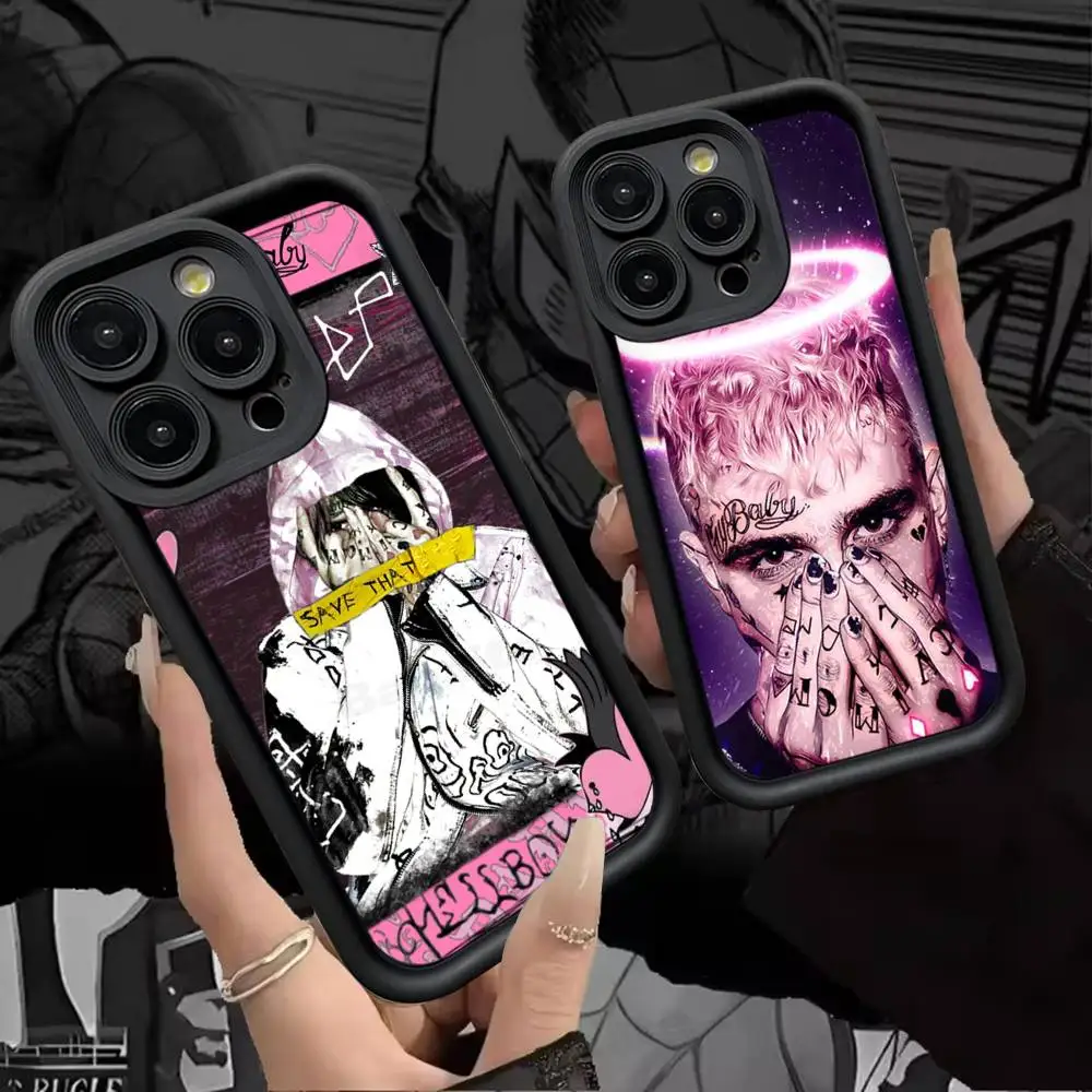 Emo Rapper Lil Peep Silicone Soft Phone Case For IPhone 17 16 14 13 12 11 15 Pro Max Plus Air Cover - view 6