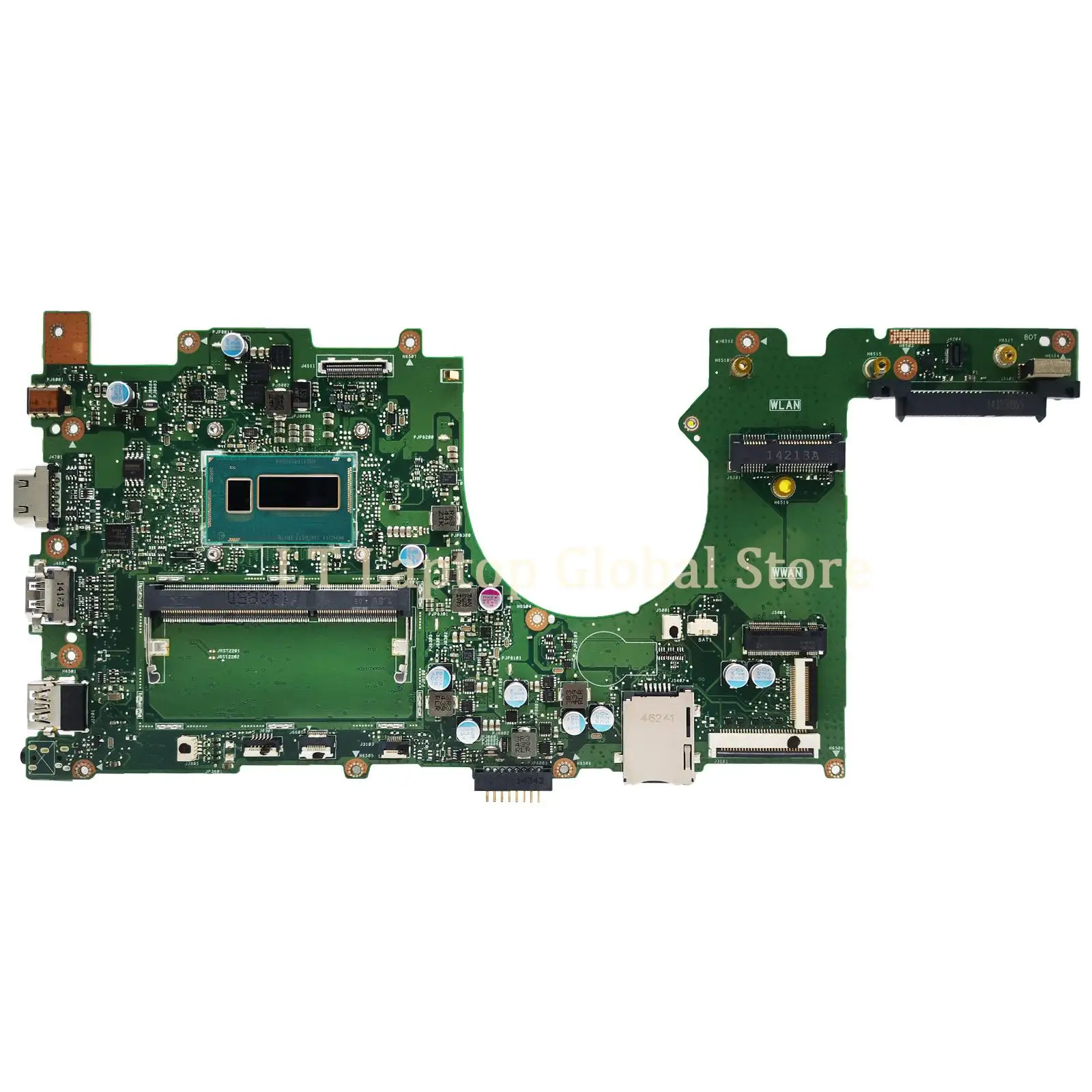 PU301L Mainboard For ASUS PRO ESSENTIAL PU301LA Pro301LA E301LA Laptop Motherboard I3 I5 I7 4th Gen CPU DDR3L