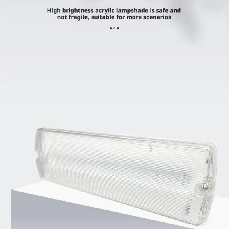 Three Proof Lights, High Brightness Exit Lights Emergency Evacuation Indicator Lights Led Self Charging Emergency Lighting Lamps