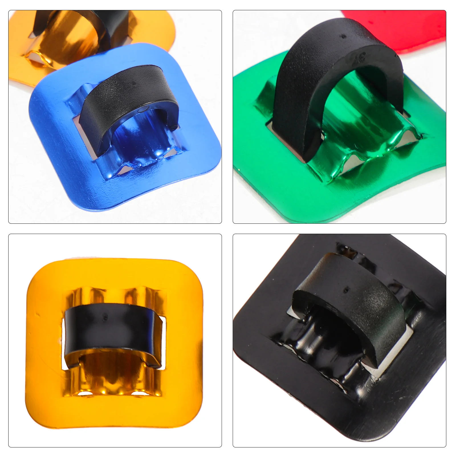 

6Pcs Bike Cable Clip Strong Adhesive Derailleur Guide Tube Holder Brake Cable Clamp Shifting Housing Organizer Road Bike