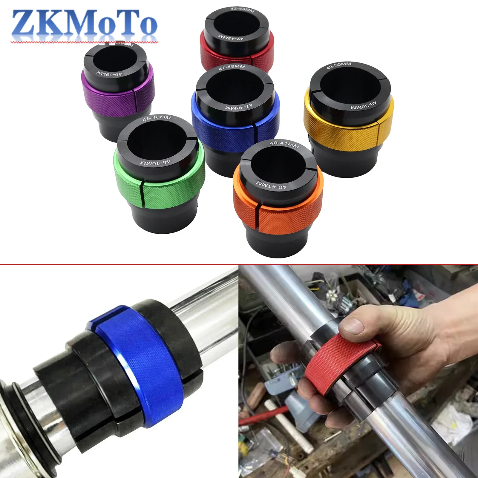 

Motorcycle Accessories Front Fork Oil Seal Driver Tool 38MM-50MM Dirt Bike