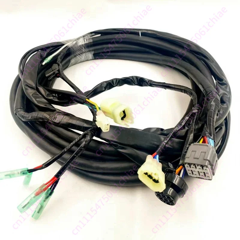 Outboard Unit Wall-mounted Control Box 5.2m / 7.6m Cable Control Line Suitable for Suzuki Control Box