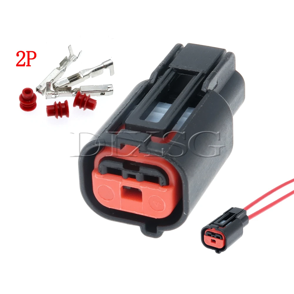 1 Set 2 Pin 13579999 15383213 Car Wire Socket for Hyundai Kia Ford Focus IMRC Solenoid Valve Auto Waterproof Cable Connector