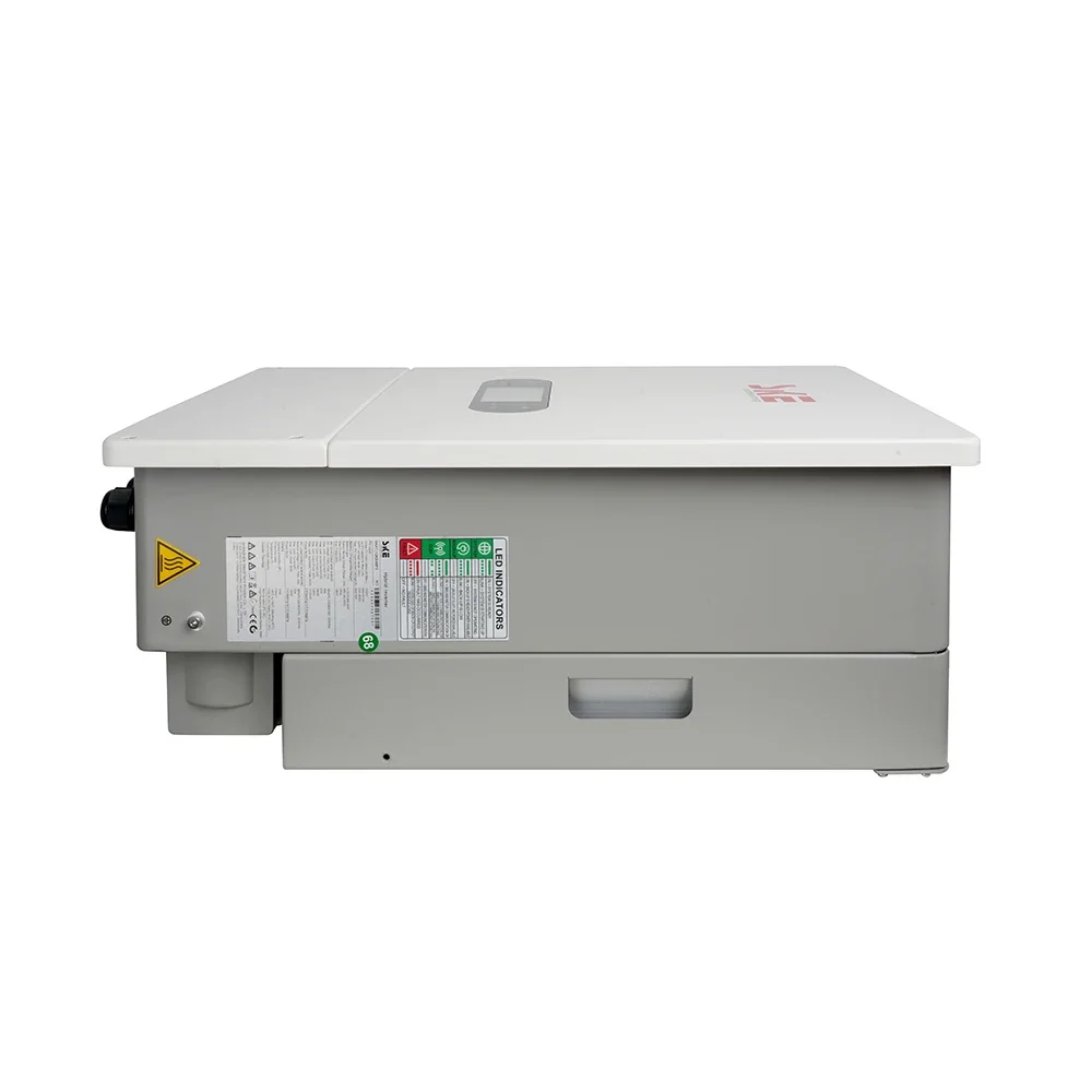 SKE 3-Phase Hybrid Inverter IP65 IP66 48V Pure Sine Wave عاكس الطاقة للمنزل OnGrid النظام الشمسي البطارية متوافق