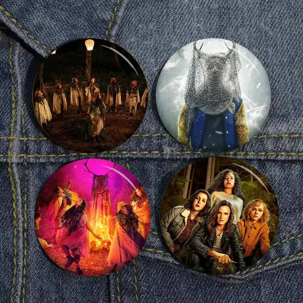 TV Y-Yellowjackets 58mm Handmade Brooch Cartoon Cosplay Badge on Backpack Jewelry Accessories Gifts