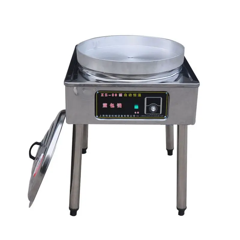 Water frying pan commercial  bun oven automatic electric dumpling machine dumpling raw frying bun pot sticker