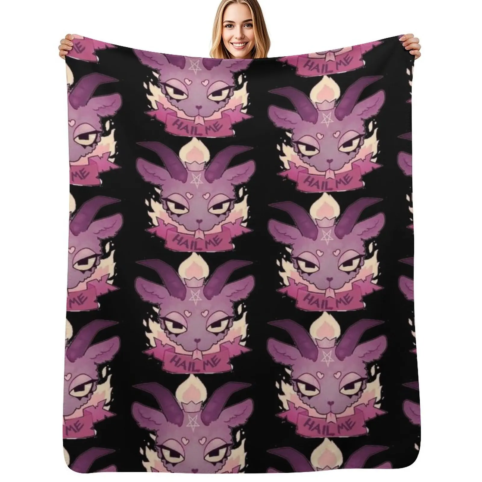 Hail Me Throw Blanket Cozy Warm Blanket for Bed Room Decor