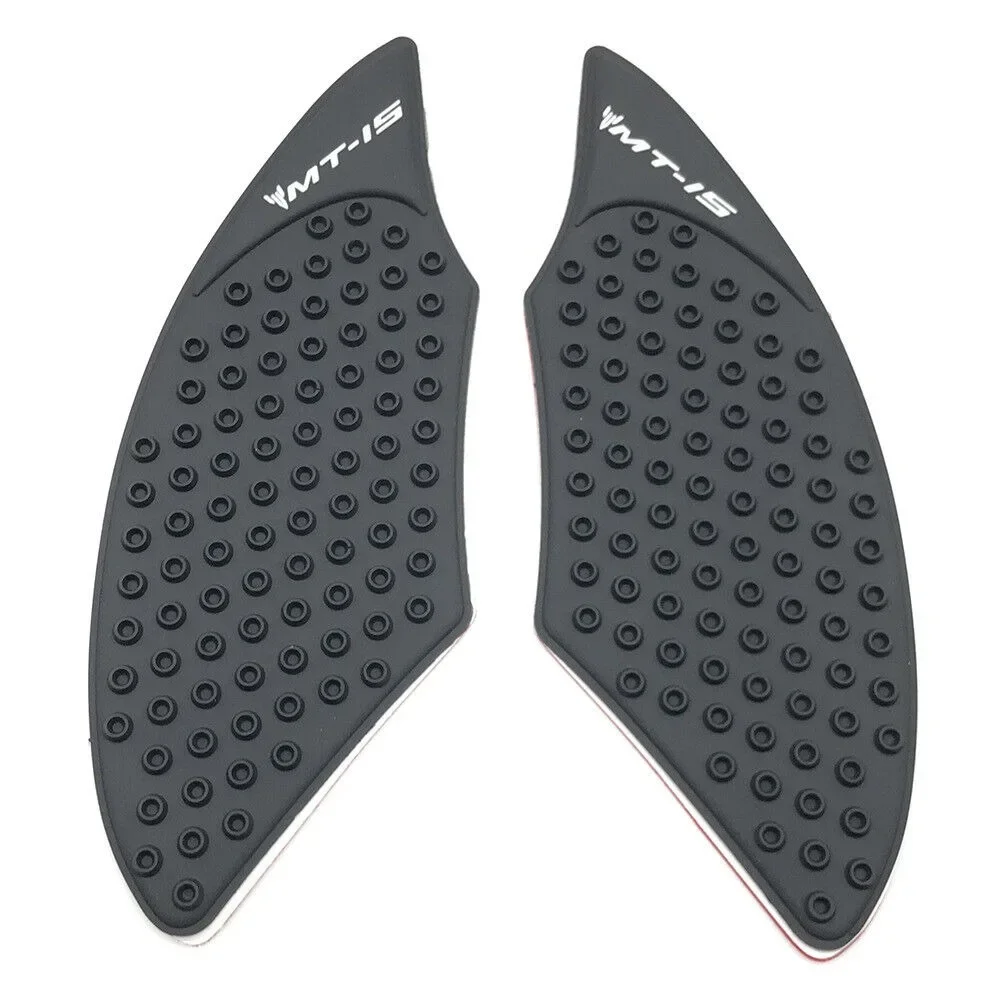 Fuel Tank Side Knee Anti Slip Silicone Pads -Enhance Grip Stability Style Riding for yamaha  mt 15 mt-15 2019-2021