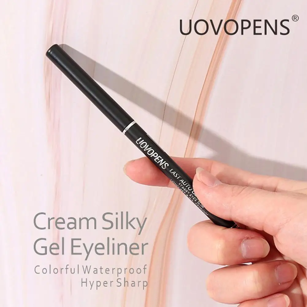 Eyeliner extrêmement fin, imperméable et résistant à la sueur, noir, demande, cosmétique, maquillage du visage Ultrafin pour fille, 1/2/3 pièces, Thi O4T2