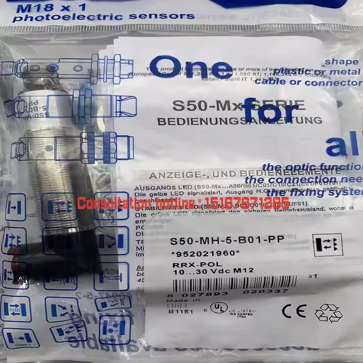 

Inductive sensors S50-MH-5-B01-PP S50-MH-5-B01-NN Quality assurance