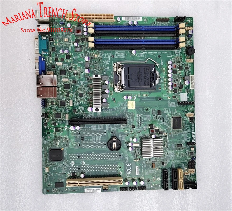 X9SCI-LN4 for Supermicro Motherboard LGA1155 Xeon E3-1200 V1/V2 Series 2nd and 3rd Gen Core i3 DDR3 ECC