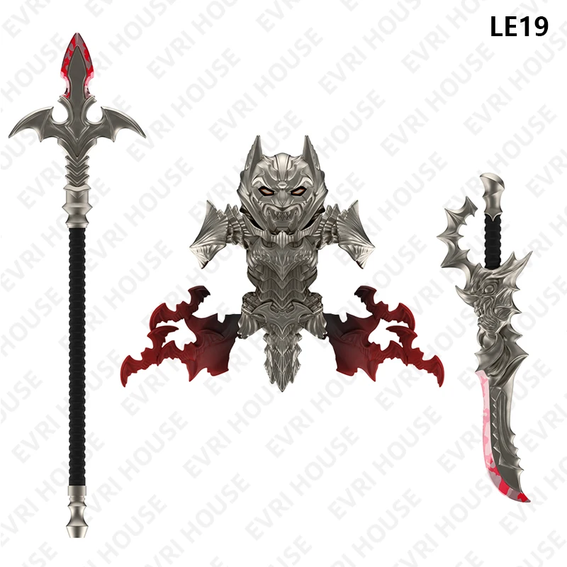 Comic Mini Actiefiguren Bouwsteen Poppen Bakstenen Montage Montage Speelgoed voor Kinderen LE18-20