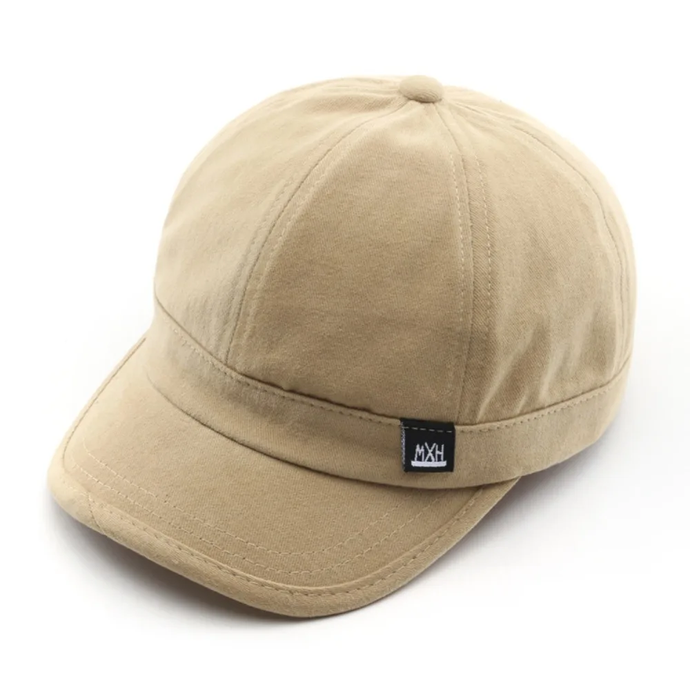 Short Brim Couple Baseball Hat Hot Sale Adjustable Breathable Hip Hop Gorras Retro Anti-Sun Trucker Cap Unisex image 6