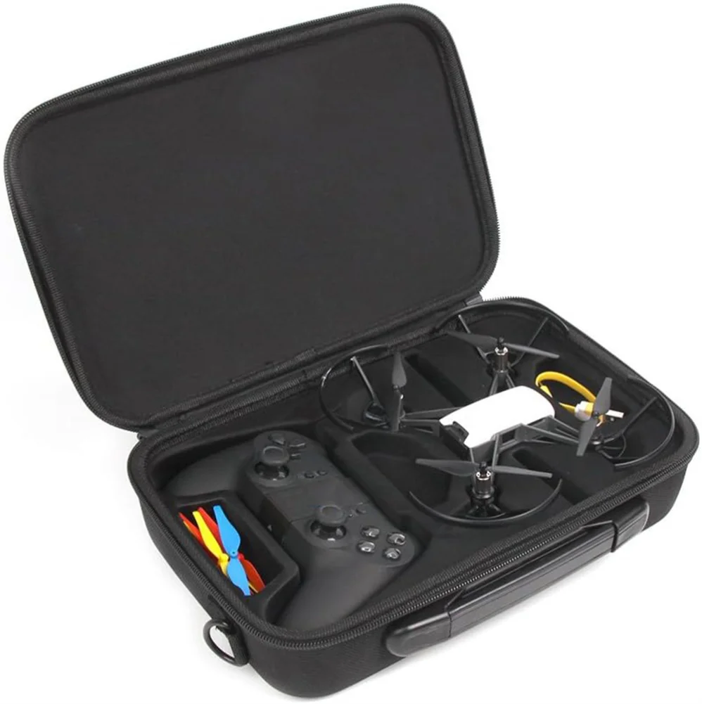 Travel Storage Bag Drone Carrying Case Compatible For DJI Tello Drone GameSir T1D GamePad Remote Control Accessories