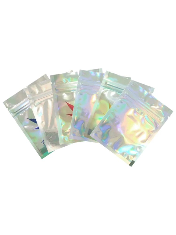 Laser Mehrzweck-Aufbewahrungsbeutel für Lebensmittelpulver, Kaffee, Gewürze, geschlossen, Mylar-Beutel, Antioxidations-Reißverschlussbeutel, Verpackungsbeutel aus Kunststoff