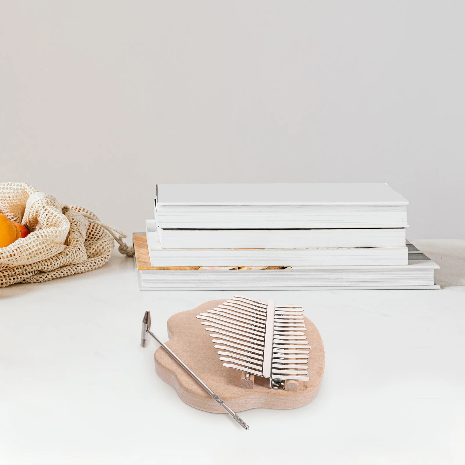 

17 Key Thumb Piano Kalimba For Beginner Finger Musical Instrument Portable Adult Play Crisp Sound Ergonomic Design Smooth