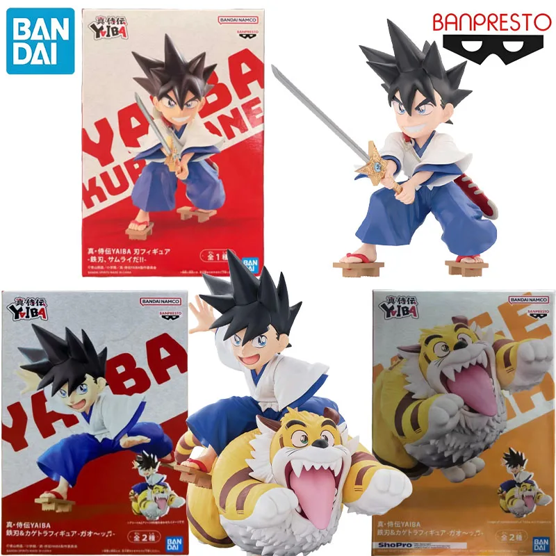 

В наличии Bandai натуральный Banpresto YAIBA аниме персонаж для мальчиков и девочек детский рождественский подарок коллекция экшн-игрушек модель