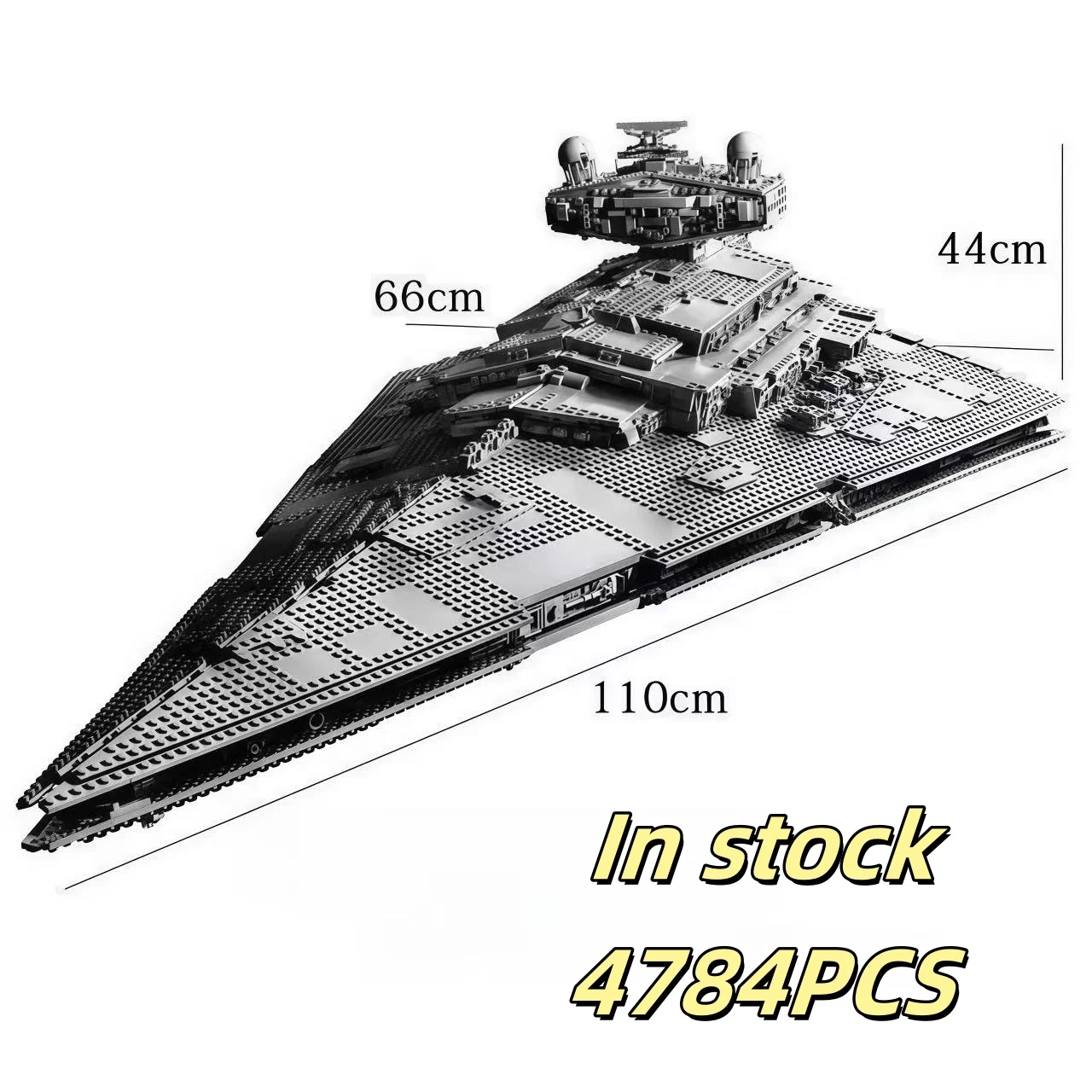 

GSF 2025 New Empire Звездный корабль в сборе, игрушка UCS Brick, супер Ultimate, оружие, космический корабль, Рождественский подарок