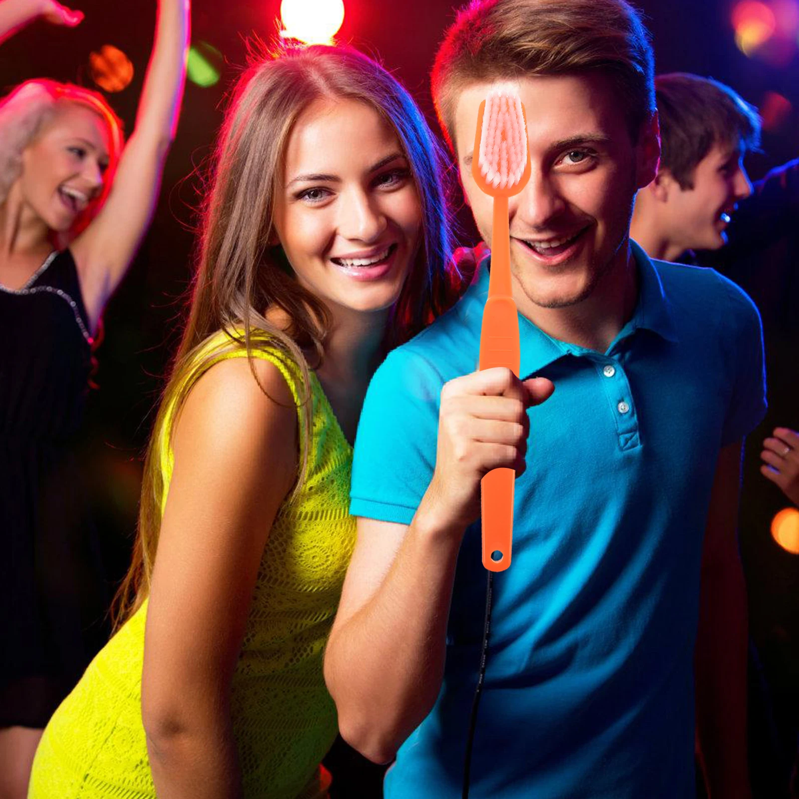 Novelty Big Toothbrush Prop Creative Fun Addition to Party Favors Halloween Themes Photo Sessions and Unique Event Decorations