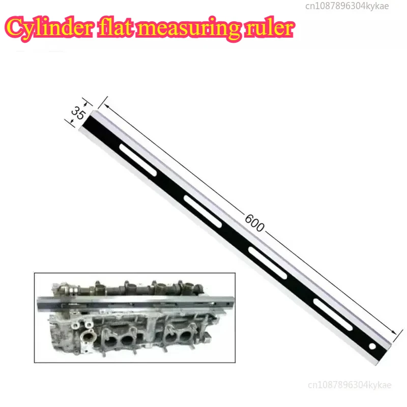

Cylinder Plane Gauge Pressure Ruler, Measuring Ruler Engine Block Plane Ruler Special Tool for Automobile Maintenance