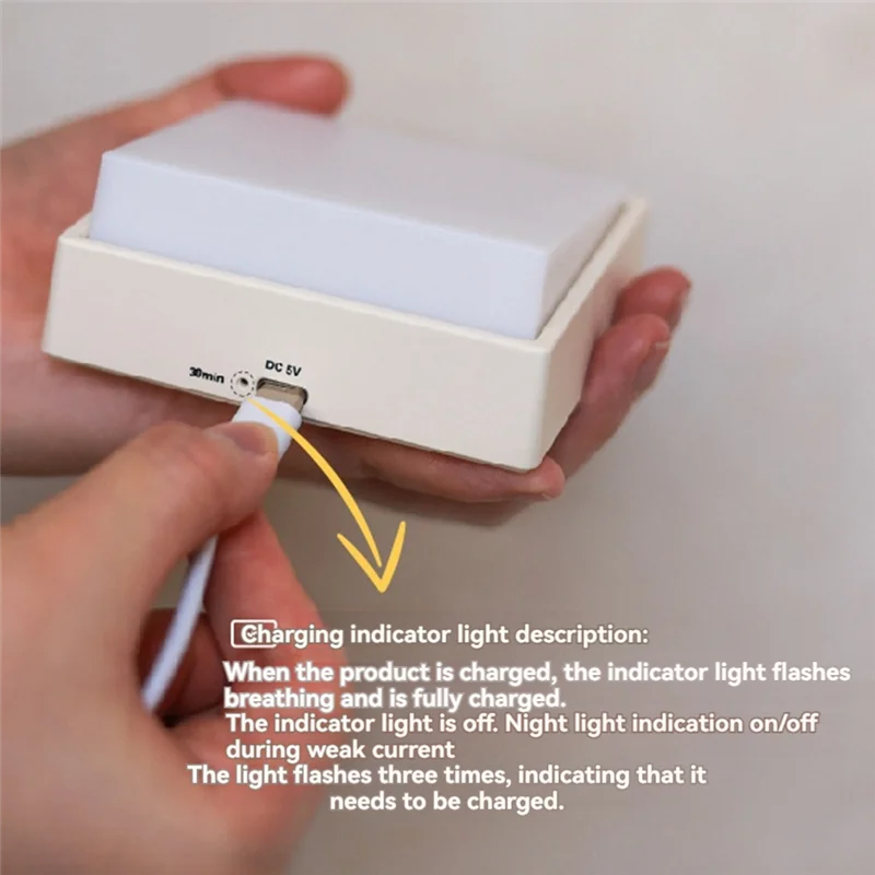 F-3C 스위치 라이트 USB 충전 간단한 기능 스타일 야간 조명 홈 침실 머리맡 스위치 야간 조명