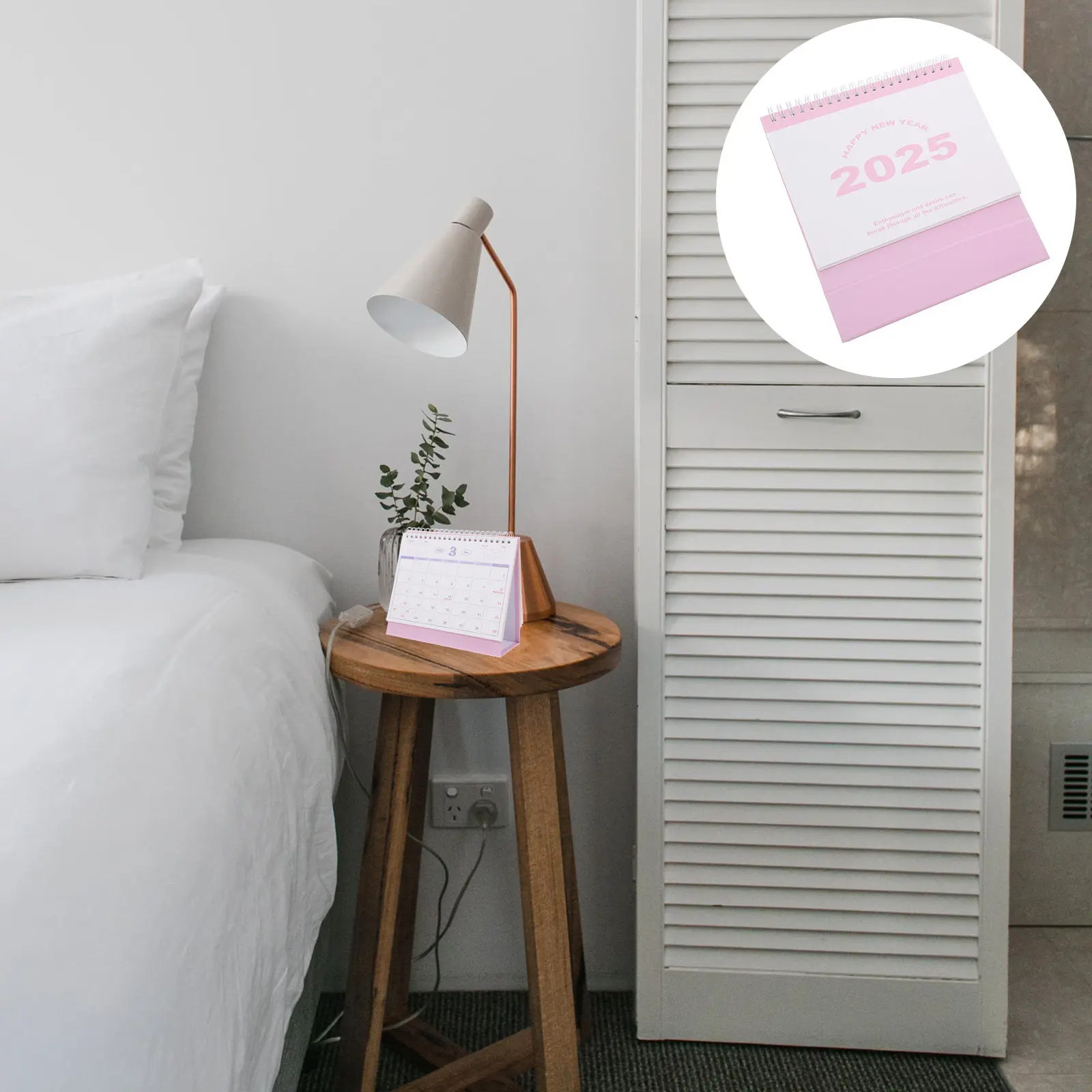 

Настольный календарь-планировщик 2025: Миниатюрный, эстетичный, ежемесячный, с откидными страницами, для офиса, дома, школы, декоративный настольный органайзер