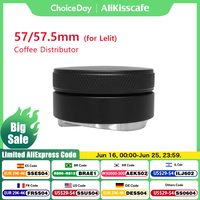 Coffee Distributor 57MM 57.5MM For Lelit Anna Machine Tamper Leveler Tool Adjustable Barista Espresso Parts Corner Accessories