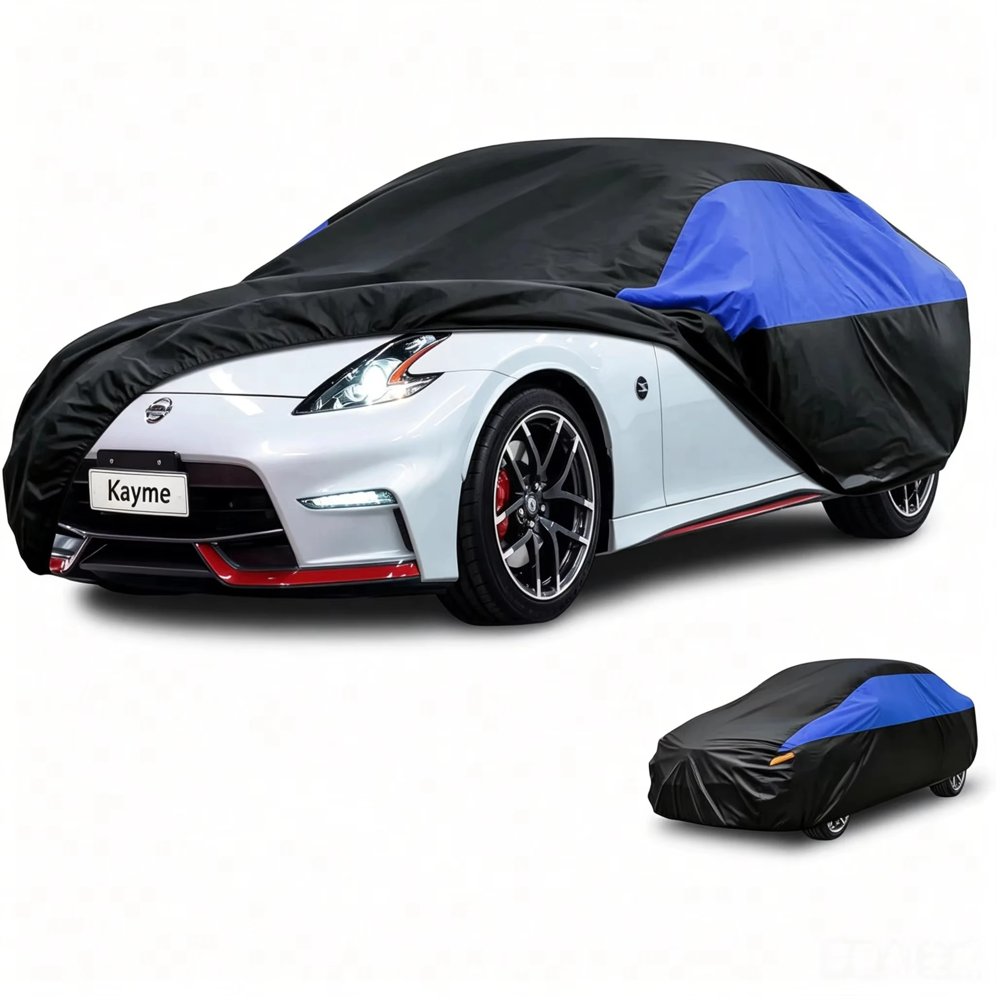 All-weather Car Cover For Sedan Outdoors Sunshade Dustproof Protection Cover Suitable For Nissan 350Z/370Z/Tiida/Versa