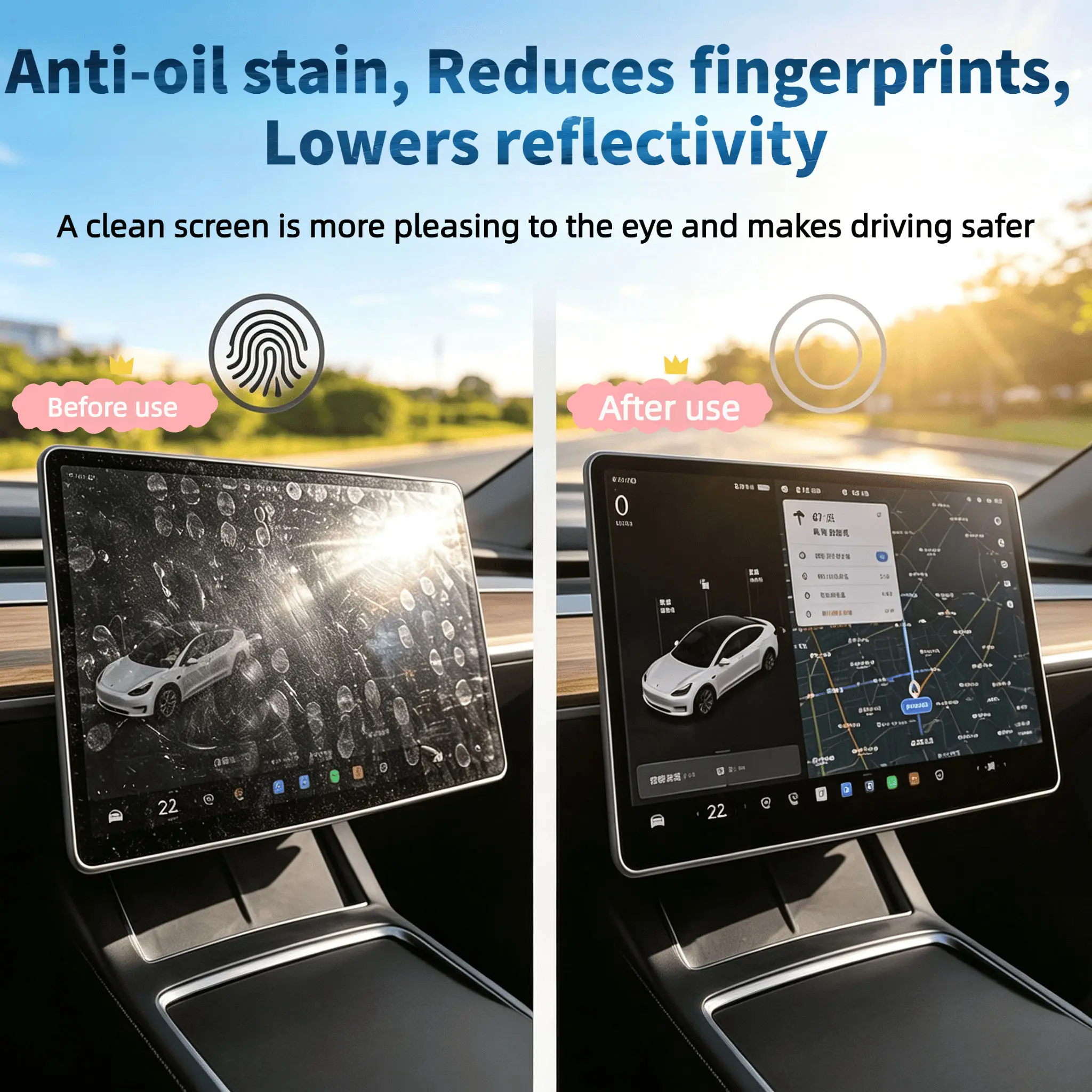 For 2026 Tesla Model Y 15.4/16 - Tempered Glass Screen 9H review and price