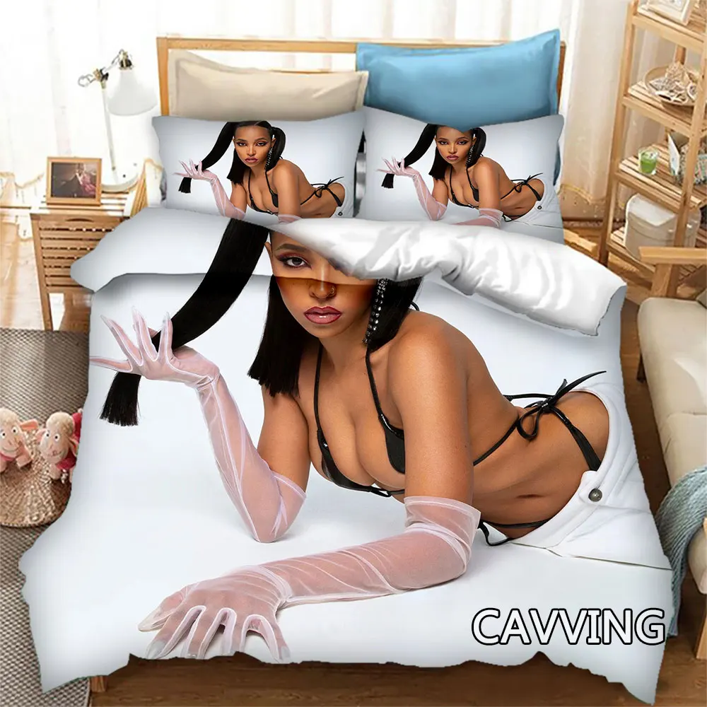 Singer  Tinashe  3D Bedding Set Duvet Covers & Pillow Cases Comforter Quilt Cover Home Textile (US/EU/AU Sizes)   K01