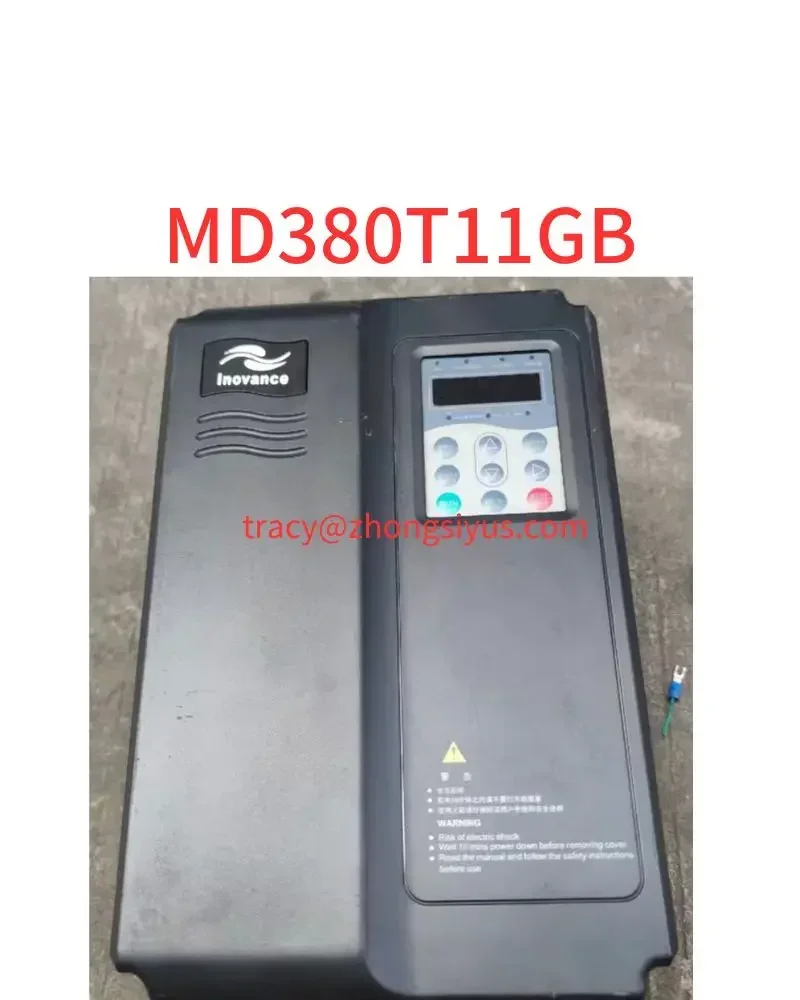 

Used MD380 frequency converter, MD380T11GB, 11KW 380V, normal function