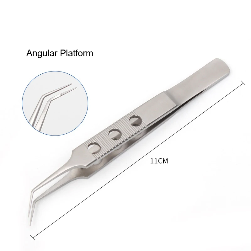 11cm Capsulorhexis 11cm Capsulorhexis Forceps Tissue Forceps  Tissue Forceps Surgical Forceps for Ophthalmic Surgical Instrument