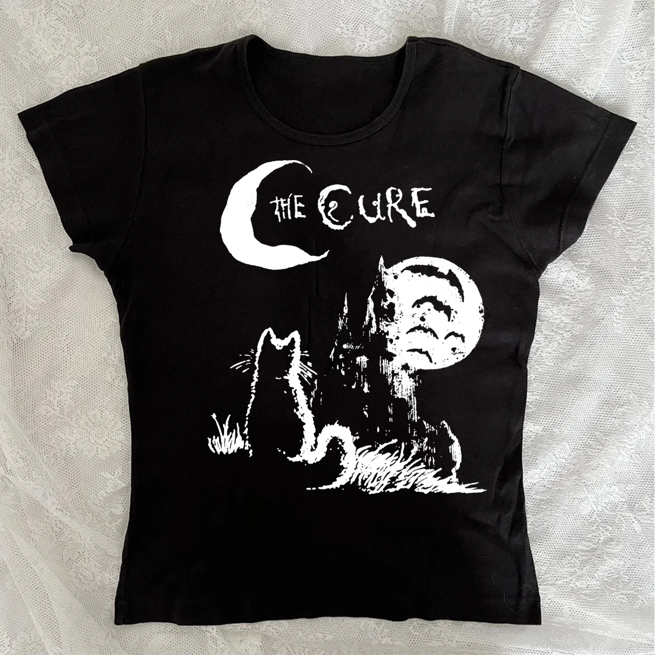 Lovecats The Cures Love Cats Song Merch Men's Fashion New Shirt Women's T-Shirt Awesome Cotton Printed Pattern Printed T-Shirt