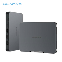 Khadas Mind 1 Mini PC with 5.55Wh Battery Tiny Intel Desktop Computer with WiFi 6E, BT5.3, Mind Link, Windows 11 Home 32GB+1TB