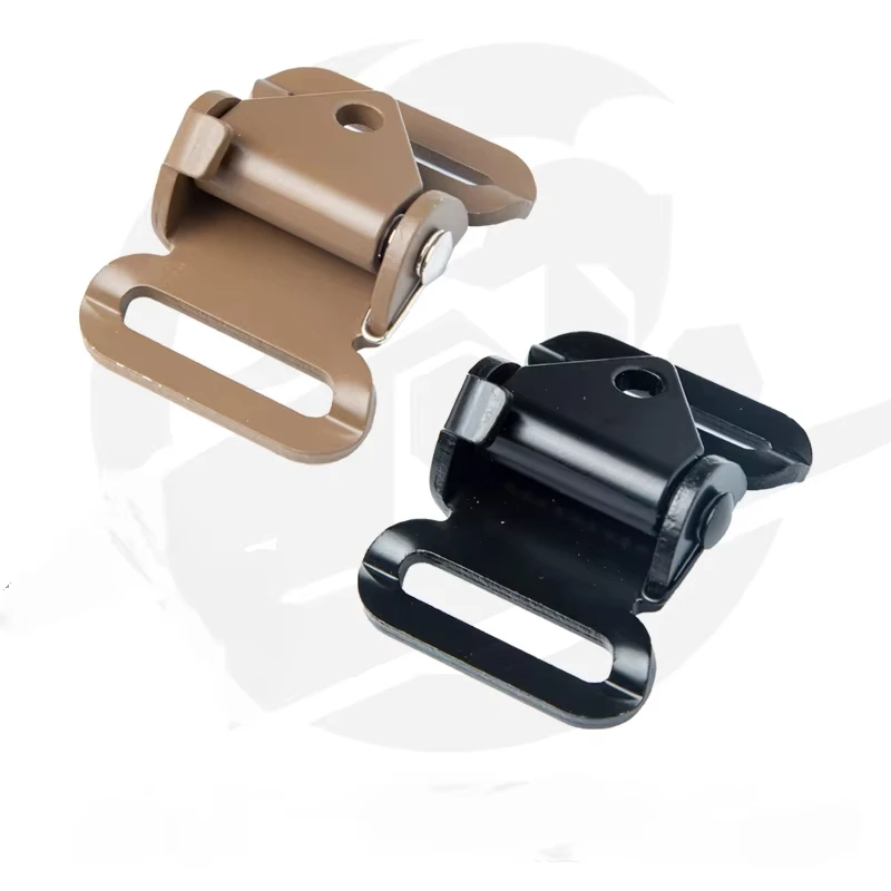 Tactical Function Aluminum Webbing Quickly Adjust The Spring Buckles Fit 25Mm Rifle Sling Webbing Airsoft