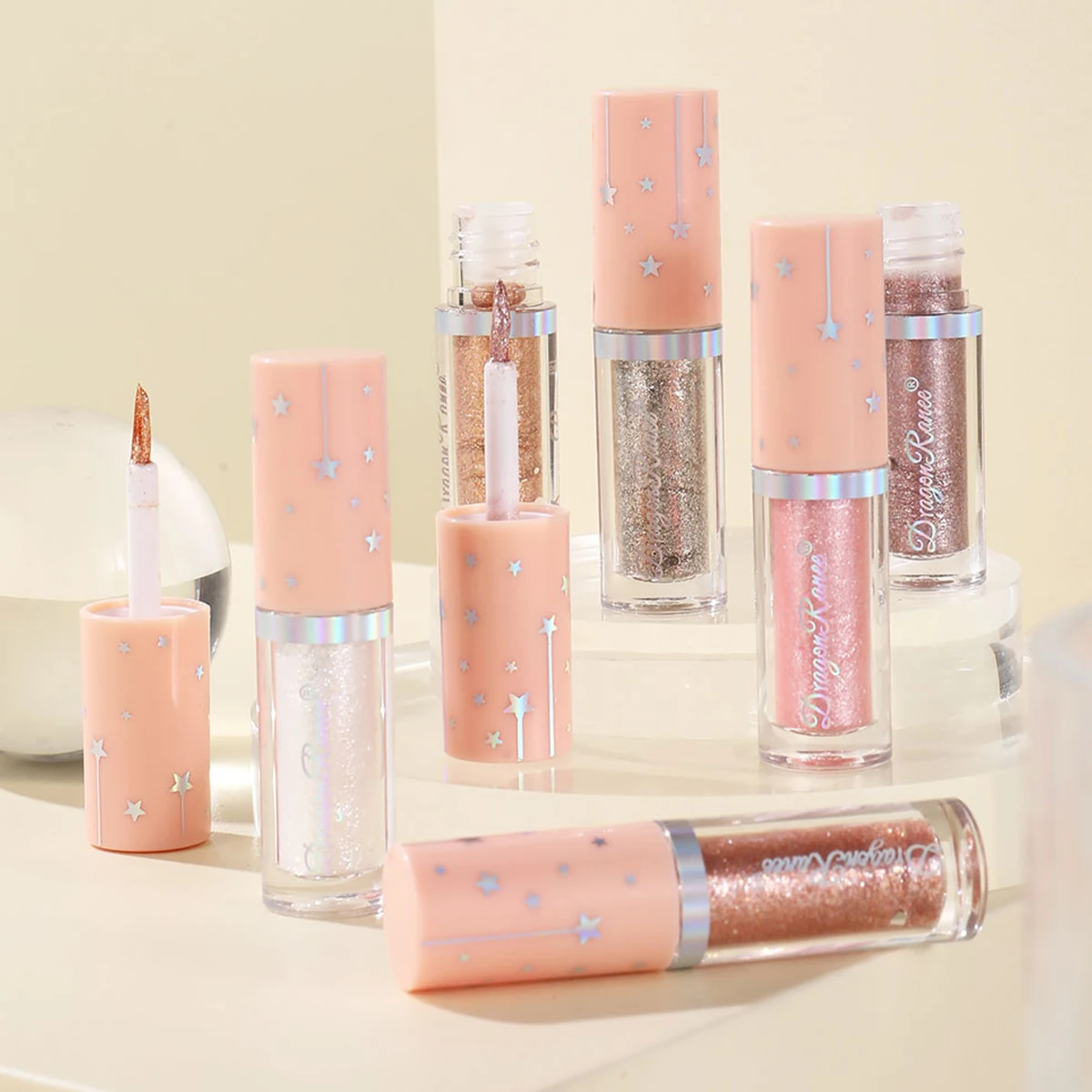 Dragon Ranee Shimmer Liquid Eyeshadow Ultra Glitter Bed Silkworm Pen Brightening Eyeshadow Liquid Highlight Liquid Highlight