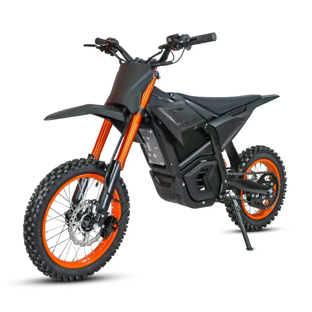 

2025 Li battery powered mid-mounted off-road vehicle electric mountain bike full suspension high-speed hydraulic brake off-