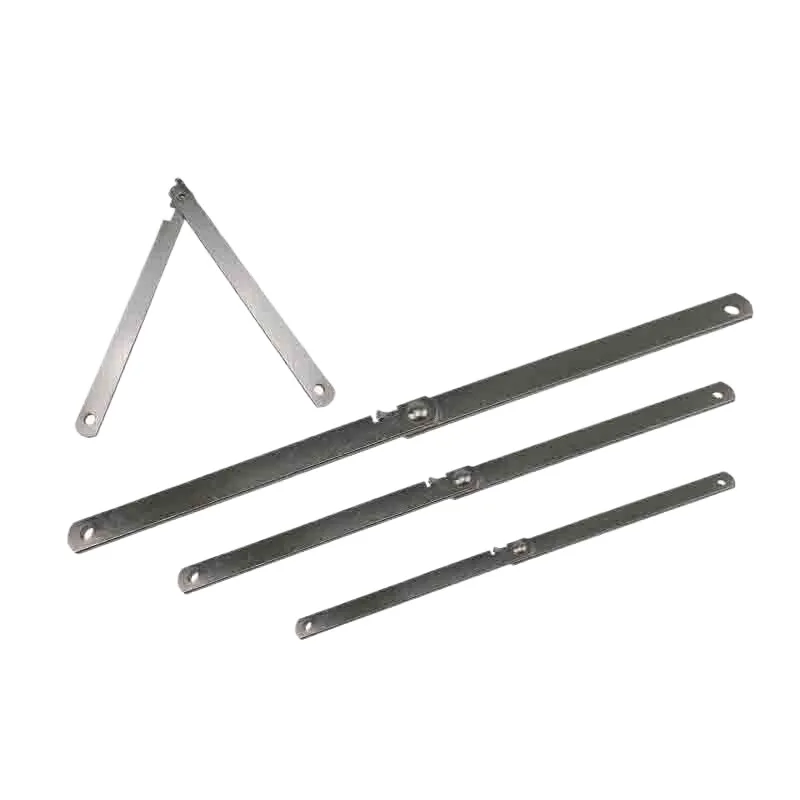 

2 Section Thickened Folding Rod Iron Wardrobe Cabinet Door Flip Support Hinge