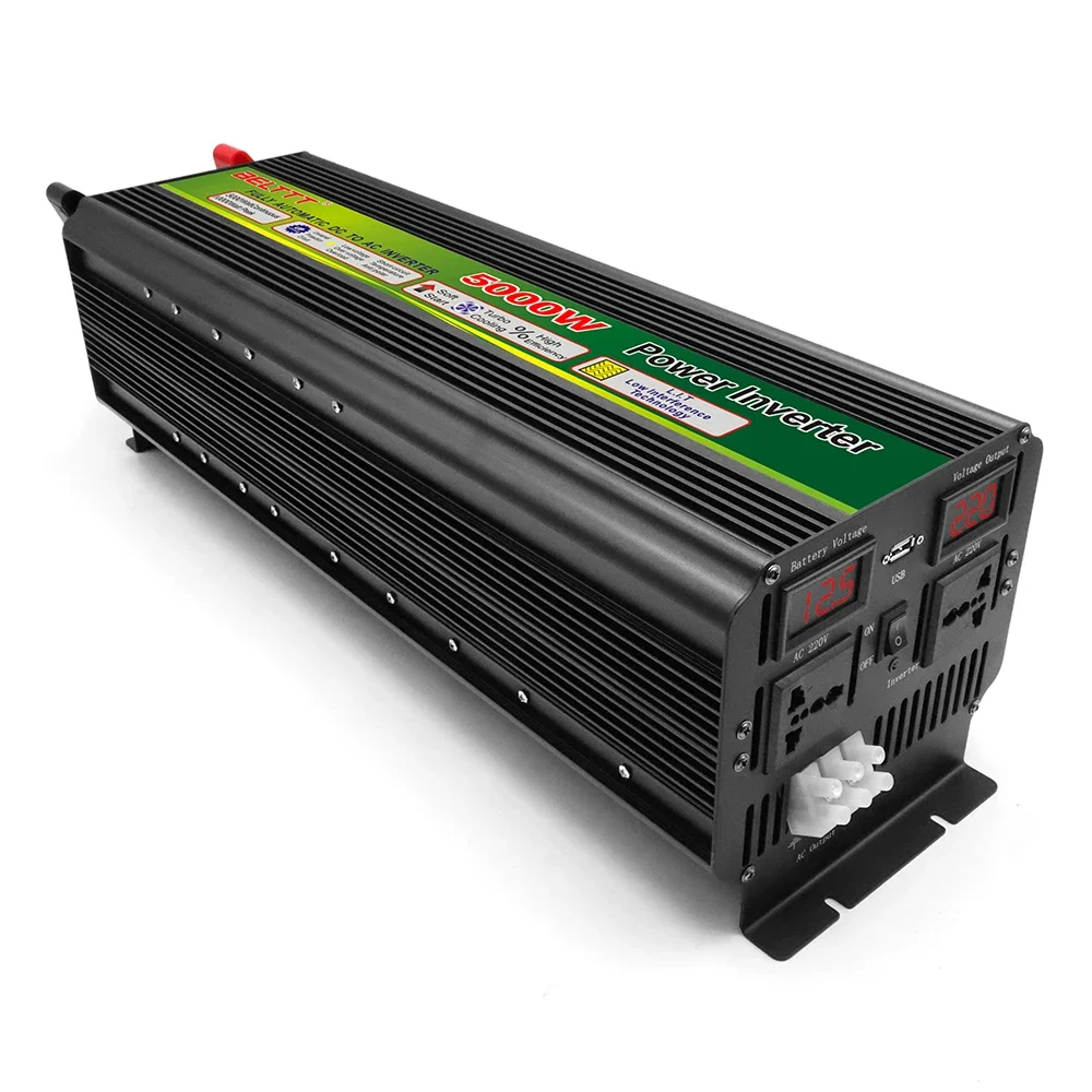 5000W 5KVA 5000Watt 5KW DC to AC Power Inverter 12V 24V 110V 220V Solar  Modified Sine Wave  Air Conditioner