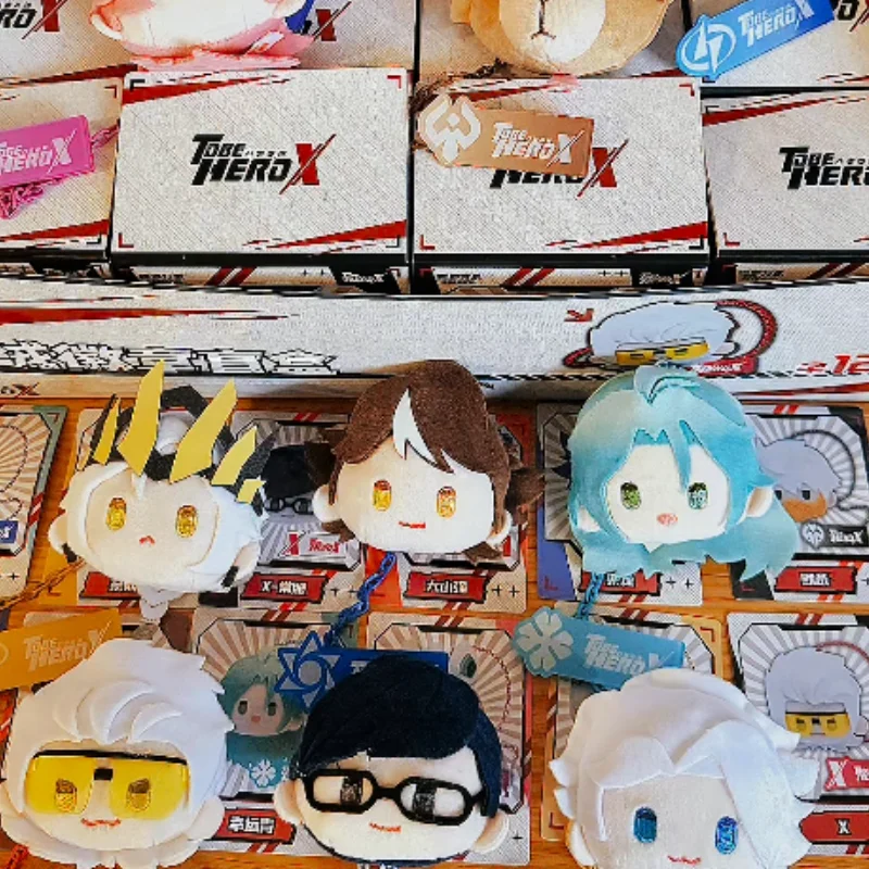 Véritable pour être Hero X Animation peluche Badge série personnage d'anime peluche décoration Collection jouet anniversaire Surprise cadeau