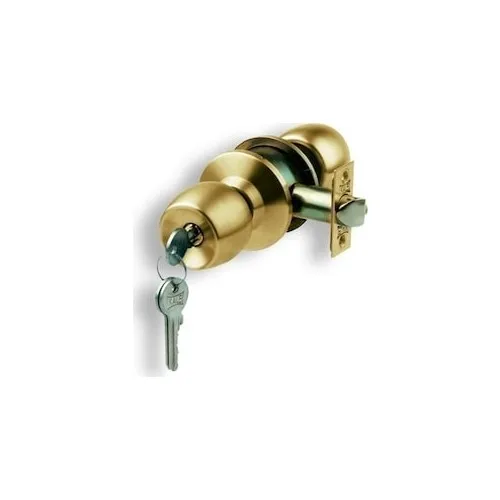 Hotel Type Room Lock With Castle Knocker Yellow Color