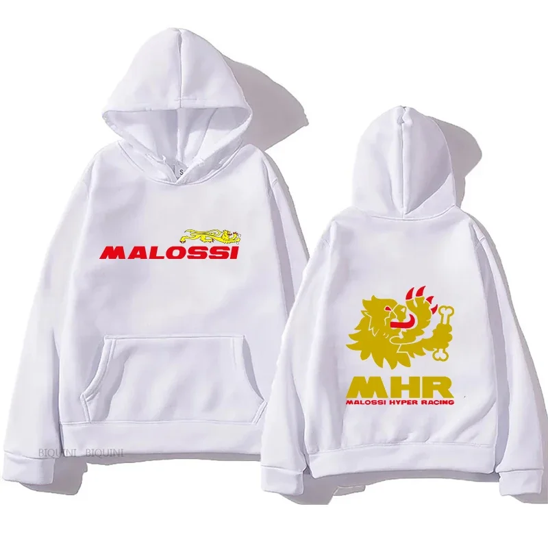 Malossi Theme Printed Hoodie Men\'s Sweatshirt Unisex Streetwear Hip Hop Style Autumn Winter Fashion Hip Hop Male Tops Clothes