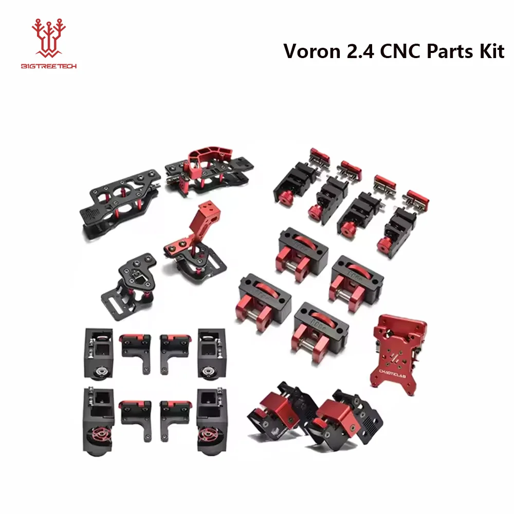Chaoticlab Voron 2.4 CNC Parts Kit Full Upgrade Aluminum Alloy Frame CNC Kit for 3D Printer All Metal Full Parts DIY 3D Printer