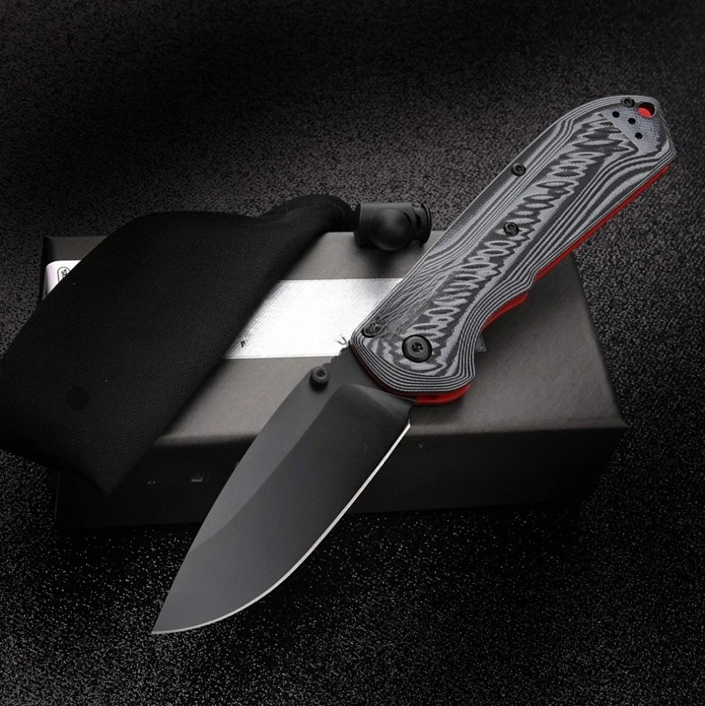 

Guaranteed delivery of BM560 Sharp CNC Machining cpm-M4 Blade G10 Handle Outdoor Camping Portable Knife