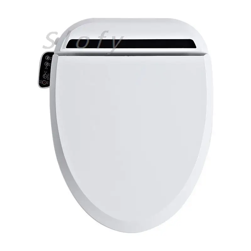 Imagem -06 - Auto Aquecimento Seat Cover para Banheiro Smart Toilet Lid Bidé Eletrônico Spa Button Display wc