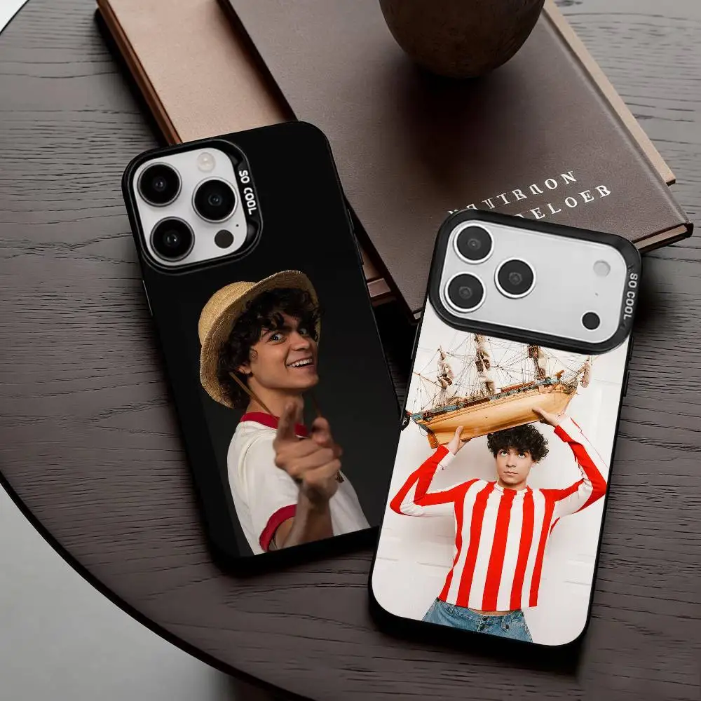 

Mexican Actor Inaki Godoy Phone Case For iPhone17,16,15,14,13,12,11 Plus,Pro Max Candy Silver Plated Inside Cover