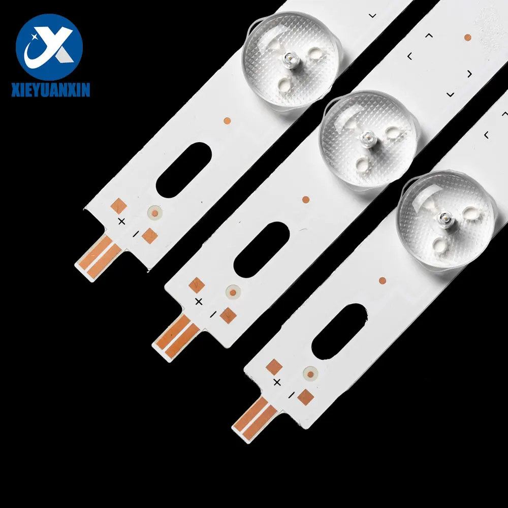 3 buah/set Strip lampu latar LED 612mm 32in untuk Sony 30 ''8Led 32R303B 32R407A 32R300B 32R305B 32R303C RD303 rdrd