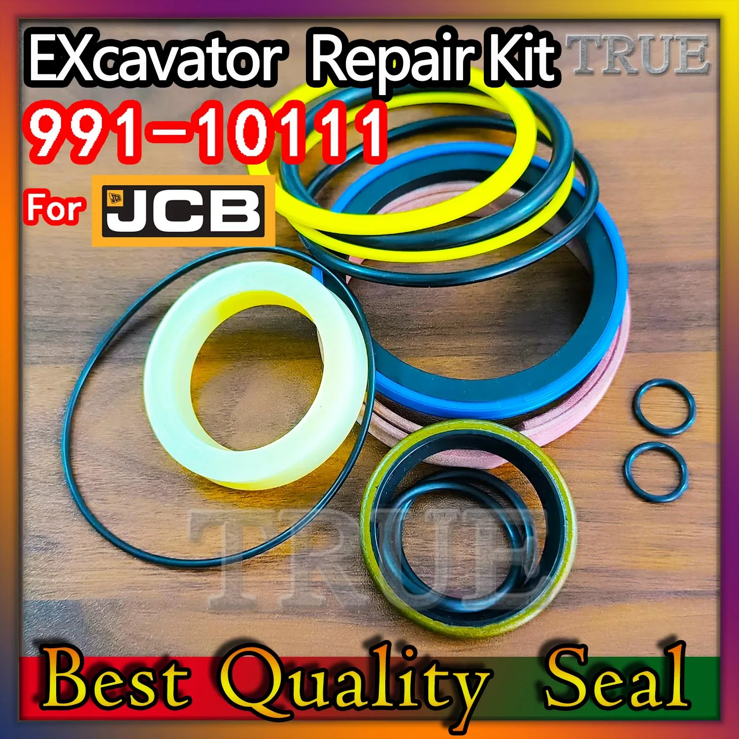 For JCB 991-10111 Boom Cylinder Oil Seal 803 plus 804 + Repair Kit Excavator 99110111 8025ZTS 8027Z 8030ZTS 8032Z Super Magnum